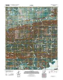 Martindale Arkansas Historical topographic map, 1:24000 scale, 7.5 X 7.5 Minute, Year 2011