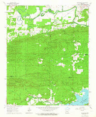 Martindale Arkansas Historical topographic map, 1:24000 scale, 7.5 X 7.5 Minute, Year 1963