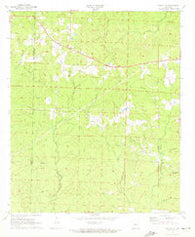 Marysville Arkansas Historical topographic map, 1:24000 scale, 7.5 X 7.5 Minute, Year 1971