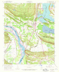 Mayflower Arkansas Historical topographic map, 1:24000 scale, 7.5 X 7.5 Minute, Year 1953