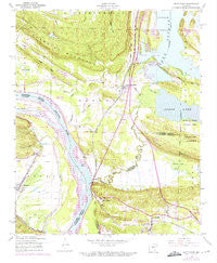 Mayflower Arkansas Historical topographic map, 1:24000 scale, 7.5 X 7.5 Minute, Year 1953