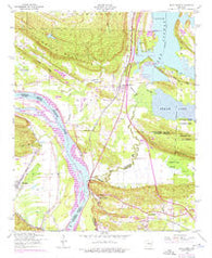 Mayflower Arkansas Historical topographic map, 1:24000 scale, 7.5 X 7.5 Minute, Year 1953