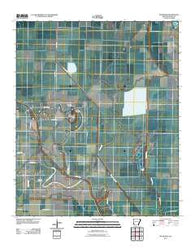 McArthur Arkansas Historical topographic map, 1:24000 scale, 7.5 X 7.5 Minute, Year 2011