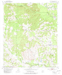 McCaskill Arkansas Historical topographic map, 1:24000 scale, 7.5 X 7.5 Minute, Year 1951