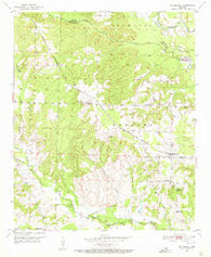 McCaskill Arkansas Historical topographic map, 1:24000 scale, 7.5 X 7.5 Minute, Year 1951