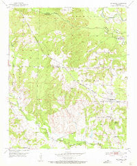 McCaskill Arkansas Historical topographic map, 1:24000 scale, 7.5 X 7.5 Minute, Year 1951