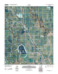 McGehee North Arkansas Historical topographic map, 1:24000 scale, 7.5 X 7.5 Minute, Year 2011