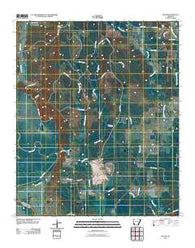 McNab Arkansas Historical topographic map, 1:24000 scale, 7.5 X 7.5 Minute, Year 2011