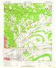 Mc Almont Arkansas Historical topographic map, 1:24000 scale, 7.5 X 7.5 Minute, Year 1961