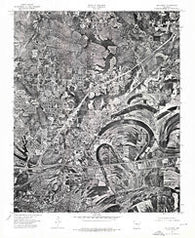 Mc Almont Arkansas Historical topographic map, 1:24000 scale, 7.5 X 7.5 Minute, Year 1975