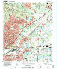 Mc Almont Arkansas Historical topographic map, 1:24000 scale, 7.5 X 7.5 Minute, Year 1994