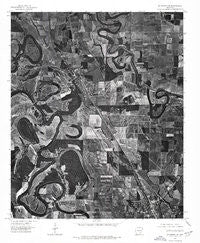 Mc Gehee NW Arkansas Historical topographic map, 1:24000 scale, 7.5 X 7.5 Minute, Year 1975