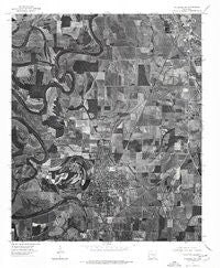 Mc Gehee SW Arkansas Historical topographic map, 1:24000 scale, 7.5 X 7.5 Minute, Year 1975