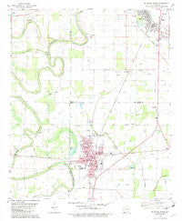 Mc Gehee South Arkansas Historical topographic map, 1:24000 scale, 7.5 X 7.5 Minute, Year 1981