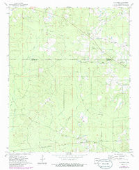 Mc Kinney Arkansas Historical topographic map, 1:24000 scale, 7.5 X 7.5 Minute, Year 1973
