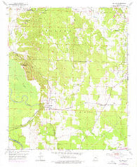Mc Nab Arkansas Historical topographic map, 1:24000 scale, 7.5 X 7.5 Minute, Year 1951