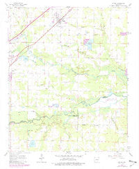 Mc Rae Arkansas Historical topographic map, 1:24000 scale, 7.5 X 7.5 Minute, Year 1963