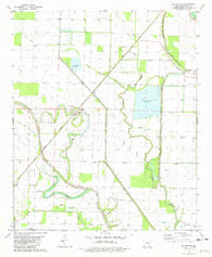 Mc Arthur Arkansas Historical topographic map, 1:24000 scale, 7.5 X 7.5 Minute, Year 1981
