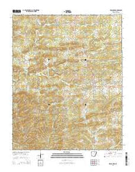 Melbourne Arkansas Current topographic map, 1:24000 scale, 7.5 X 7.5 Minute, Year 2014