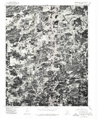 Melbourne NW Arkansas Historical topographic map, 1:24000 scale, 7.5 X 7.5 Minute, Year 1976