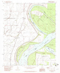 Mellwood Arkansas Historical topographic map, 1:24000 scale, 7.5 X 7.5 Minute, Year 1982