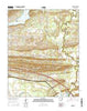 Menifee Arkansas Current topographic map, 1:24000 scale, 7.5 X 7.5 Minute, Year 2014