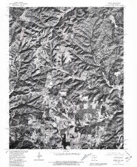 Midway Arkansas Historical topographic map, 1:24000 scale, 7.5 X 7.5 Minute, Year 1979