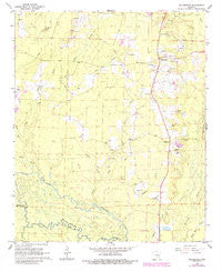 Millerville Arkansas Historical topographic map, 1:24000 scale, 7.5 X 7.5 Minute, Year 1964