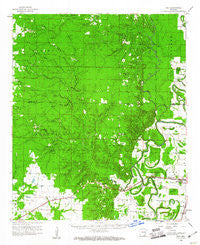Mist Arkansas Historical topographic map, 1:62500 scale, 15 X 15 Minute, Year 1960