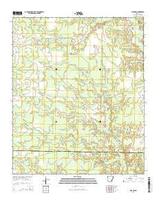 Mist NW Arkansas Current topographic map, 1:24000 scale, 7.5 X 7.5 Minute, Year 2014