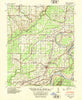 Modoc Arkansas Historical topographic map, 1:62500 scale, 15 X 15 Minute, Year 1948