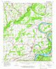 Modoc Arkansas Historical topographic map, 1:62500 scale, 15 X 15 Minute, Year 1963