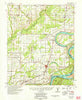 Modoc Arkansas Historical topographic map, 1:62500 scale, 15 X 15 Minute, Year 1964