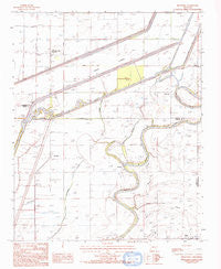 Monterey Arkansas Historical topographic map, 1:24000 scale, 7.5 X 7.5 Minute, Year 1984