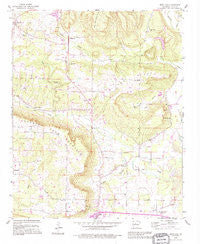 Moreland Arkansas Historical topographic map, 1:24000 scale, 7.5 X 7.5 Minute, Year 1989