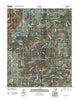 Morganton Arkansas Historical topographic map, 1:24000 scale, 7.5 X 7.5 Minute, Year 2011