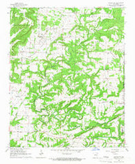 Morganton Arkansas Historical topographic map, 1:24000 scale, 7.5 X 7.5 Minute, Year 1961