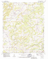 Morganton Arkansas Historical topographic map, 1:24000 scale, 7.5 X 7.5 Minute, Year 1989