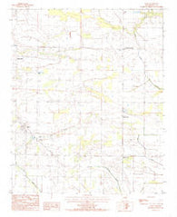 Moro Arkansas Historical topographic map, 1:24000 scale, 7.5 X 7.5 Minute, Year 1984