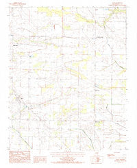 Moro Arkansas Historical topographic map, 1:24000 scale, 7.5 X 7.5 Minute, Year 1984