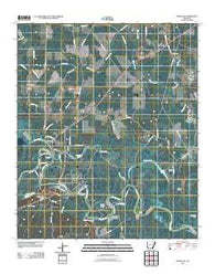 Moro Bay Arkansas Historical topographic map, 1:24000 scale, 7.5 X 7.5 Minute, Year 2011