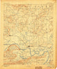 Morrillton Arkansas Historical topographic map, 1:125000 scale, 30 X 30 Minute, Year 1894