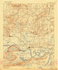 Morrillton Arkansas Historical topographic map, 1:125000 scale, 30 X 30 Minute, Year 1894