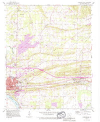 Morrilton East Arkansas Historical topographic map, 1:24000 scale, 7.5 X 7.5 Minute, Year 1990