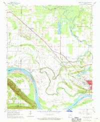 Morrilton West Arkansas Historical topographic map, 1:24000 scale, 7.5 X 7.5 Minute, Year 1961