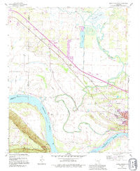 Morrilton West Arkansas Historical topographic map, 1:24000 scale, 7.5 X 7.5 Minute, Year 1991