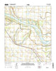 Moscow Arkansas Current topographic map, 1:24000 scale, 7.5 X 7.5 Minute, Year 2014