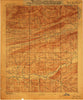 Mount Ida #2 Arkansas Historical topographic map, 1:62500 scale, 15 X 15 Minute, Year 1887