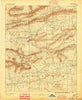 Mount Ida Arkansas Historical topographic map, 1:125000 scale, 30 X 30 Minute, Year 1890