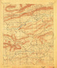 Mount Ida Arkansas Historical topographic map, 1:125000 scale, 30 X 30 Minute, Year 1890